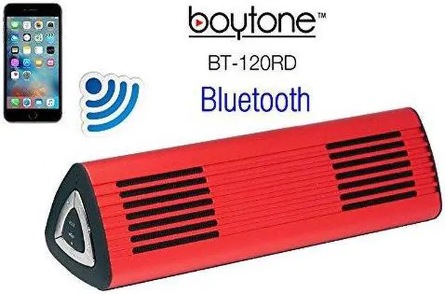 Alt view image 5 of 5 - Boytone BT-120RD Portable Bluetooth Speaker