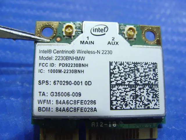 Alt view image 4 of 4 - Asus 15.6" Q500A Series OEM WIFI Wireless N 2230 Card 2230BNHMW 670290-001 GLP*