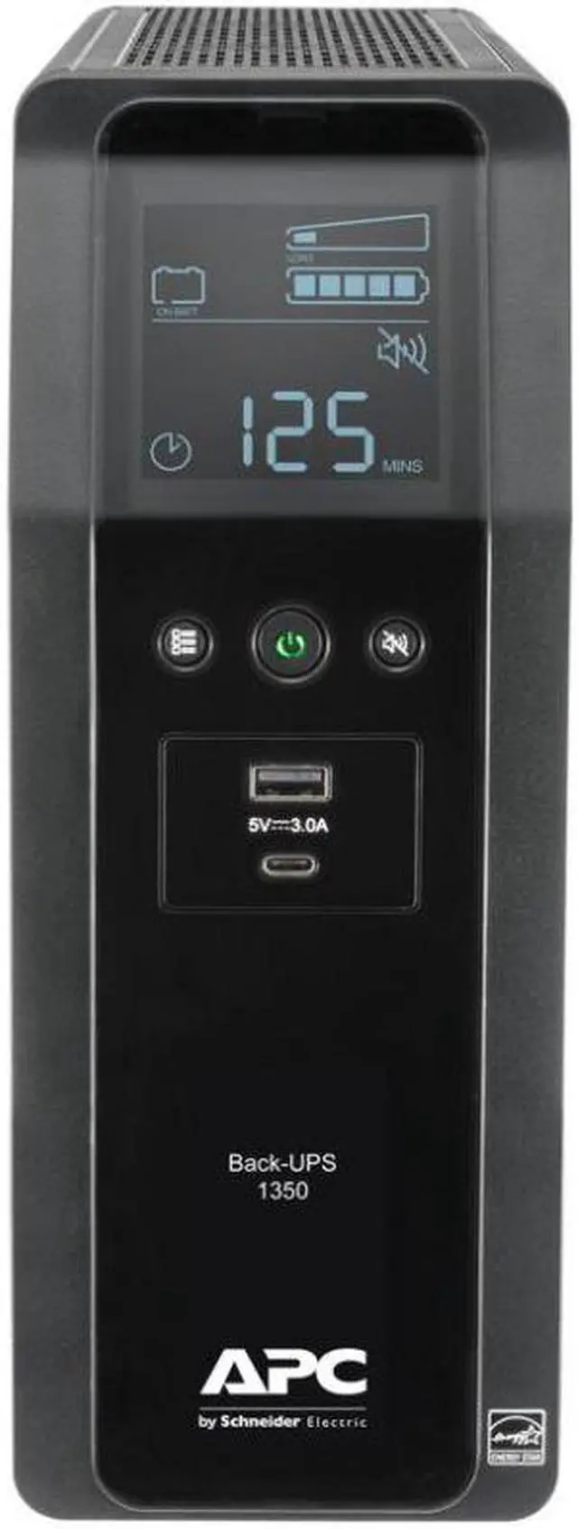 Alt view image 6 of 8 - APC Back-UPS Pro BN 1350VA Battery Backup & Surge Protector