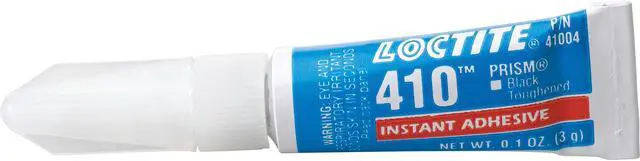 Alt view image 2 of 3 - LOCTITE 233757 Instant Adhesive, 410 Series, Black, 0.1 oz, Tube