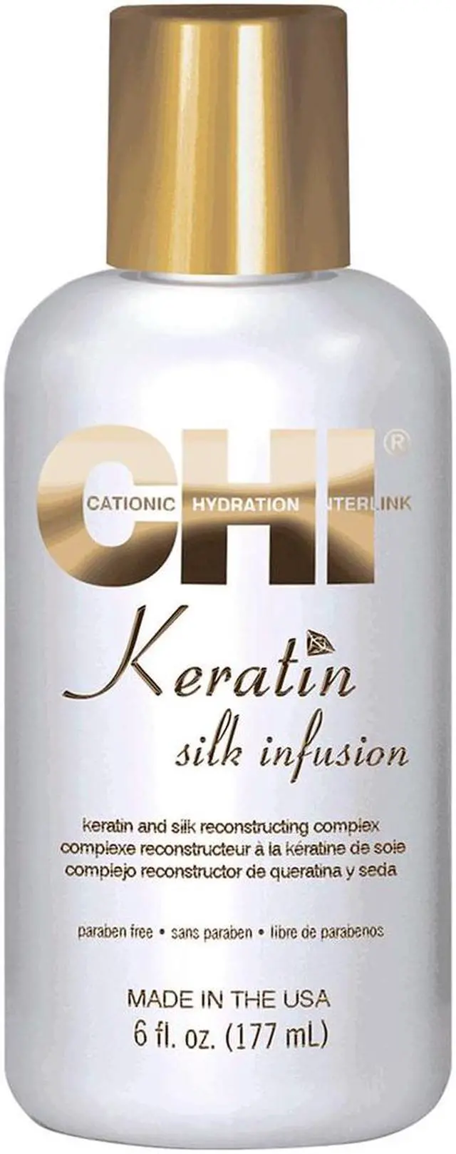 Alt view image 3 of 3 - CHI Keratin Silk Infusion 6oz