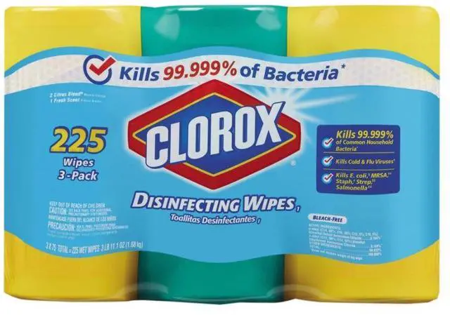 Alt view image 12 of 15 - Clorox Disinfecting Wipes Value Pack 1949018