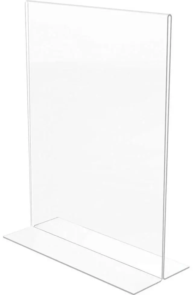 Alt view image 4 of 9 - Lorell Double Sided Frame Acrylic 8.5"x11" Clear 49205