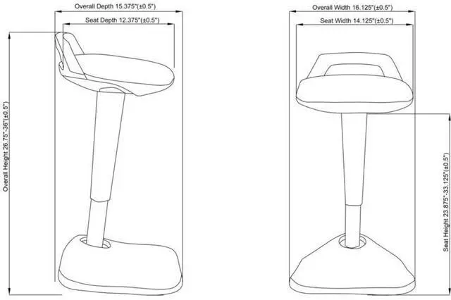 Alt view image 9 of 17 - Lorell Pivot Chair (LLR42168)