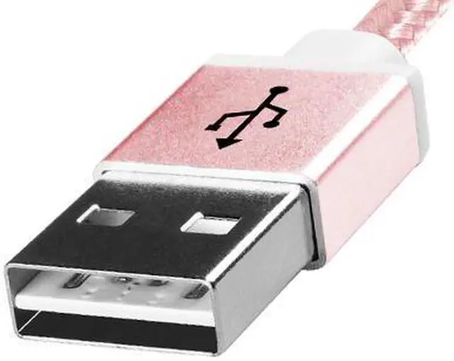 Alt view image 3 of 5 - AData Android USB to Micro USB Charging/Sync Cable, 100cm - Rose Gold