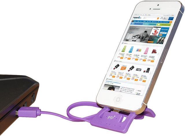 Alt view image 2 of 5 - PQI i-Cable BLUE charge & Sync with Lightning connector 90 cm