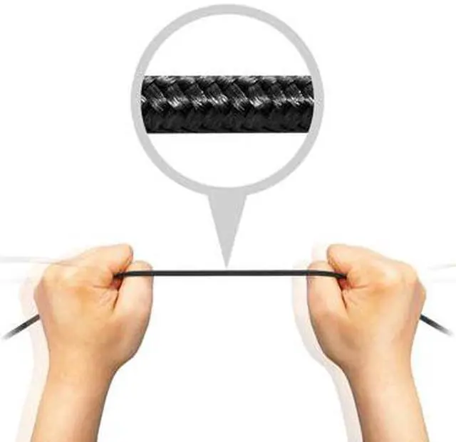 Alt view image 5 of 5 - AData Android USB to Micro USB Charging/Sync Cable, 100cm - Black