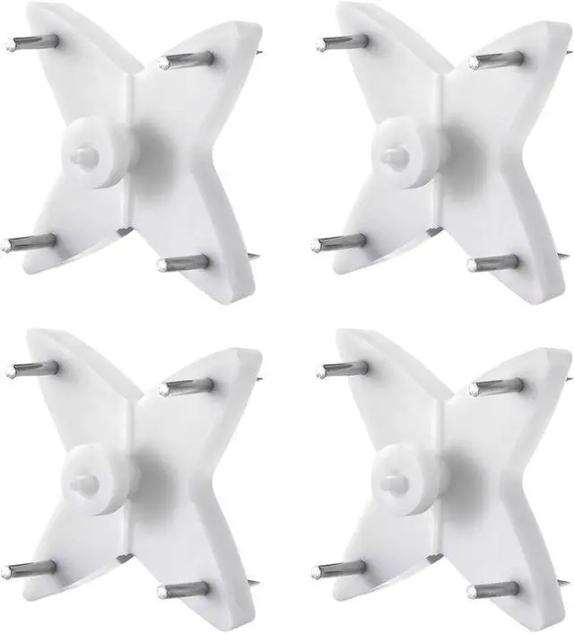 Main image of 17lbs Hardwall Hanger for Hardware, Fasteners & Hooks Wall Mount Non-mark Hook Picture Photo Frame Hangers, 50 Pcs