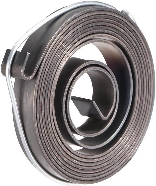 Alt view image 2 of 4 - Drill Press Spring Drill Press Quill Feed Return Coil Spring Assembly Spring Steel Chemical Blackening Finish 1540mm Expand Long 64 x 10 x 1.2mm