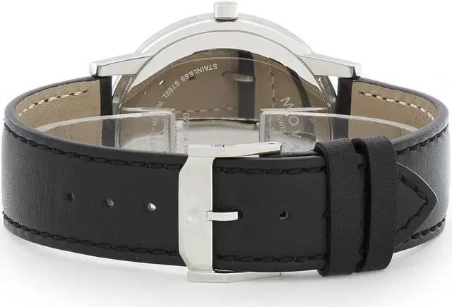 Alt view image 5 of 6 - Movado Men's Museum Watch Quartz Sapphire Crystal 607269