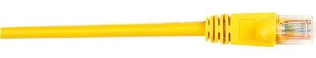 Main image of Black Box CAT5e Value Line Patch Cable, Stranded, Yellow, 7-Ft. (2.1-m)