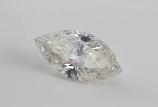 Alt view image 4 of 4 - Marquise Cut Loose Diamond (3.32 Ct, I, I1(Laser Drilled)) GIA Certified