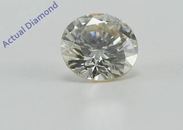 Alt view image 2 of 5 - Round Cut Loose Diamond (0.45 Ct, K ,SI3(Clarity Enhanced))