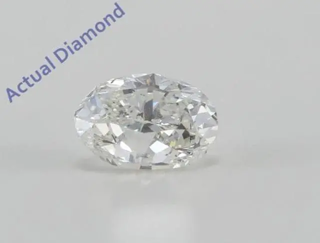 Alt view image 3 of 7 - Oval Cut Loose Diamond (1.03 Ct, G, SI1(Clarity Enhanced)) IGL Certified