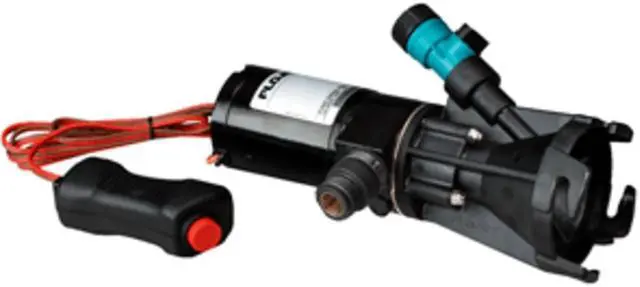 Alt view image 3 of 10 - FLOJET PORTABLE SELF-PRIMING RV MACERATOR WASTE PUMP KIT 18555000A