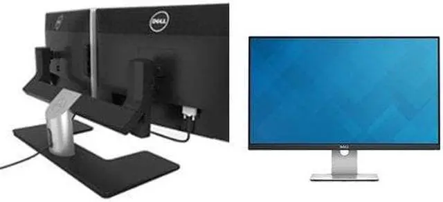 Alt view image 8 of 12 - Dell - 5TPP7 - Dell MDS14 Monitor Stand - Up to 24 Screen Support - 14.30 lb Load Capacity - 8.5 Height x 20.1 Width x 31.1 Depth - Desktop - Metal - Black