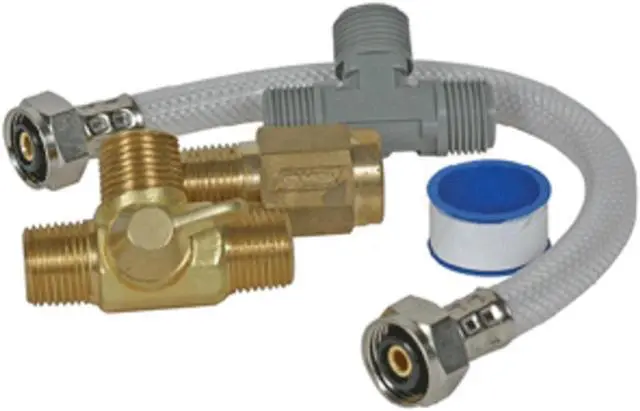 Alt view image 12 of 16 - CAMCO 35983 Quick Turn Permanent Waterheater Bypass Kit
