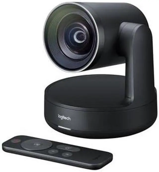 Alt view image 11 of 20 - Logitech Video Conferencing Camera - 13 Megapixel - 60 Fps - Matte Black Slate Gray - Usb 3.0