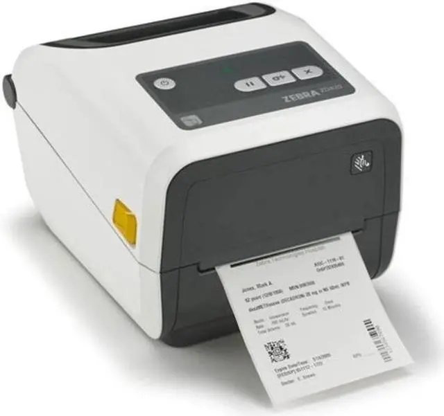 Alt view image 2 of 5 - Zebra ZD420 Series 4" Thermal Transfer Label Printer for Healthcare, 203 dpi, USB, Bluetooth LE, Modular Connectivity Slot - Ethernet - ZD42H42-T01E00EZ