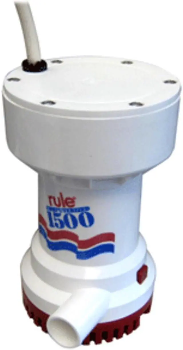 Alt view image 2 of 6 - RULE 1500 GPH AUTOMATIC BILGE PUMP