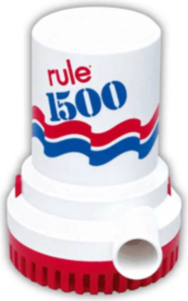 Alt view image 3 of 3 - RULE 1500 GPH NON AUTOMATIC BILGE PUMP 24V