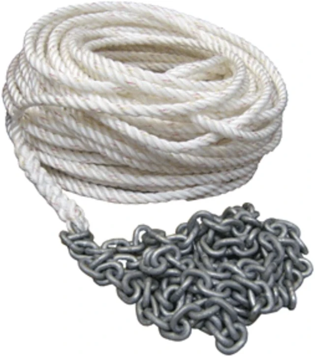 Alt view image 3 of 6 - POWERWINCH 150' OF 1/2" ROPE 10' OF 1/4" HT CHAIN RODE