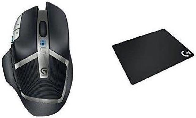Alt view image 6 of 7 - Logitech G602 Wireless Gaming Mouse - Optical - Wireless - Radio Frequency - Black - USB 2.0 - 2500 dpi - Scroll Wheel - 11 Button(s) - Right-handed Only