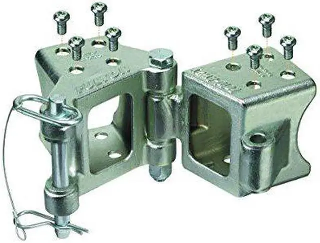 Alt view image 5 of 6 - FULTON FOLD-AWAY BOLT-ON HINGE KIT 3" X 3" TRAILER TONGUES