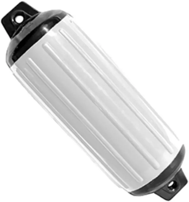 Alt view image 2 of 9 - Taylor Made Super Gard™ 6.5" x 22" Inflatable Vinyl Fender - White