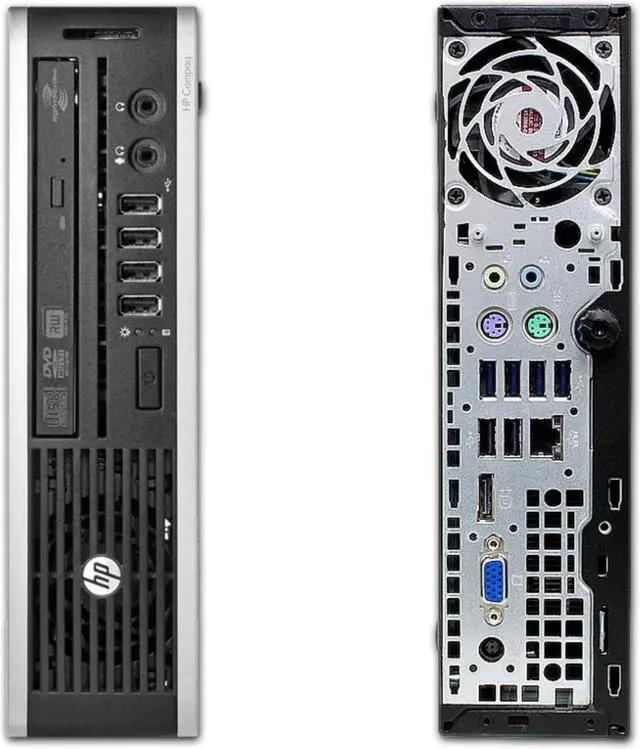 Alt view image 4 of 7 - HP Compaq Elite 8300 USD PC - Intel Core i5 3470S 3rd Gen 2.90 GHz 8GB 500GB HDD DVD-ROM Windows 10 Pro 64-Bit