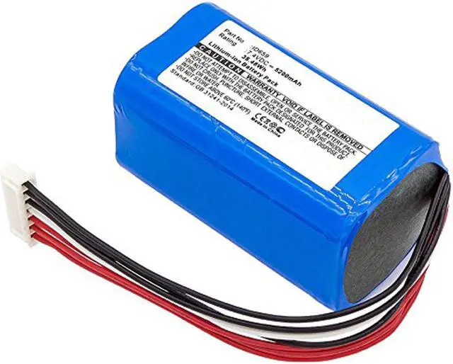 Alt view image 5 of 5 - 5200mAh ID659 Battery Replacement Compatible with Sony SRS-XB3, SRS-XB30 Wireless Portable Bluetooth Speaker