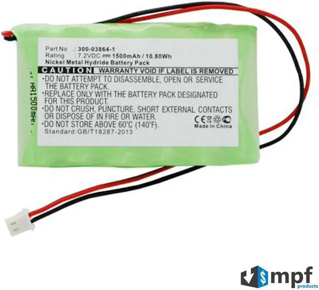 Main image of 1500mAh 300-03864-1, LKP500-4B Replacement Battery Compatible with Honeywell L3000 LYNX PLUS, L5000 LYNX Touch, L5100 LYNX Touch, L5200 LYNX Touch, L7000 LYNX Touch Security Alarm Systems