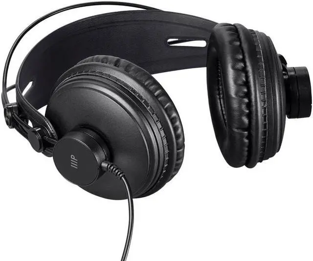 Alt view image 16 of 20 - Monoprice Modern Retro Over Ear Headphones With Ultra-Comfortable Ear pads Perfect For Mobile Devices, Hifi, And Audio/Video Production