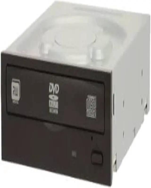 Main image of Lite-On Super AllWrite IHAS124-04 24X SATA DVD+/-RW Dual Layer Drive (Black), Bulk - BULK
