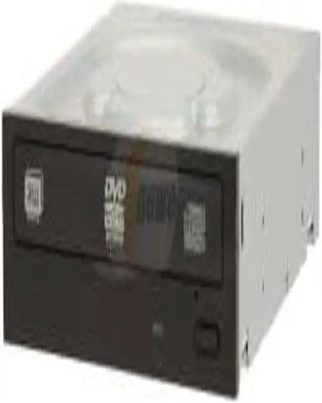 Alt view image 2 of 3 - Lite-On Super AllWrite IHAS124-04 24X SATA DVD+/-RW Dual Layer Drive (Black), Bulk - BULK