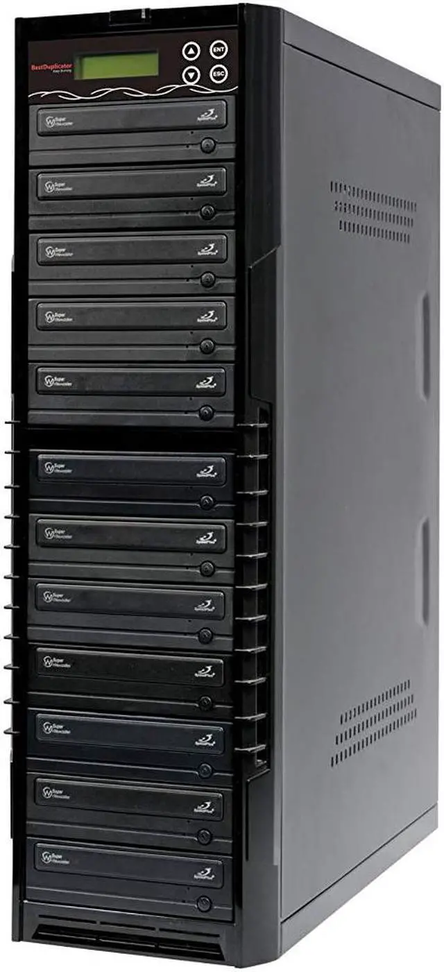 Main image of Bestduplicator BD-SMG-11T 11 Target 24x SATA DVD Duplicator with Built-In M-Disc Support Burner (1 to 11)