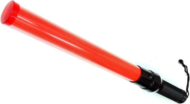 Main image of iMBAPrice 21" Long LED Signal Traffic Safety Flashing Control Wand Baton Flashlight with Two Flashing Modes for Parking