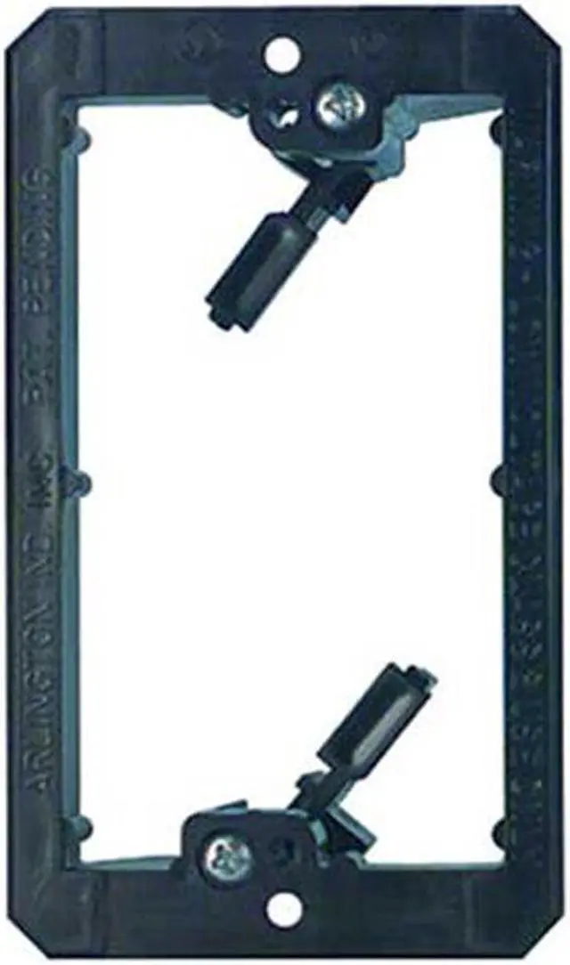 Main image of Mounting Bracket Plastic Single Gang Low Boltage 100/box