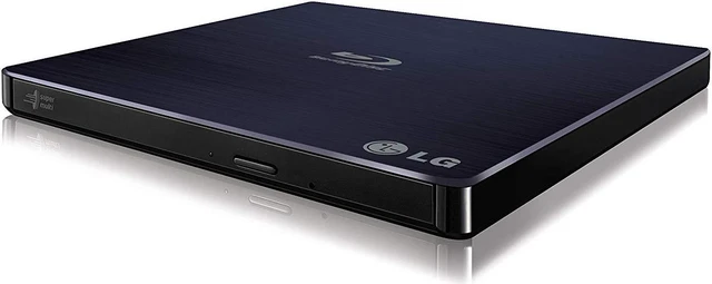 Main image of LG 6x WP50NB40 Slim Portable Blu-Ray Writer - Supports M-DISC and BDXL (Black, Retail Box)