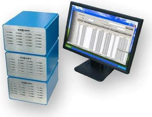 Alt view image 2 of 2 - Nexcopy MicroSD Duplicator - PC Based 60 Port Duplicator