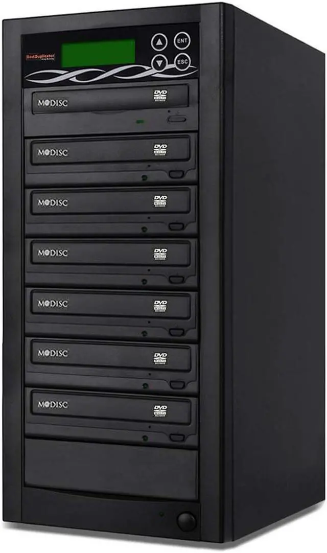 Main image of Bestduplicator BD-SMG-6T 6 Target 24x SATA DVD Duplicator with Built-In M-Disc Support Burner (1 to 6)