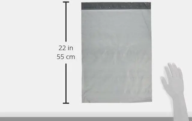 Main image of iMBAPrice 50 - 14.5x19 Premium Matte Finish Self-Sealing Non-Padded White Poly Mailers/Mailing Envelopes/Bags (iMBA-6PM-