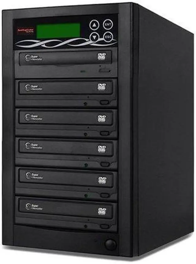 Alt view image 2 of 3 - BestDuplicator DVD Duplicator 5 Target Built-in 24X Burner + 1TB Hard Drive Storage (1 to 5)