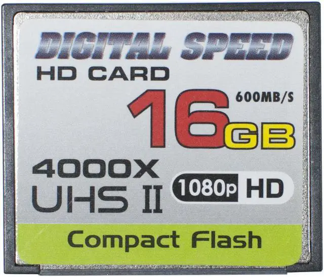 Main image of Digital Speed 4000X 16GB Professional High Speed Mach III 600MB/s Error Free (CF)