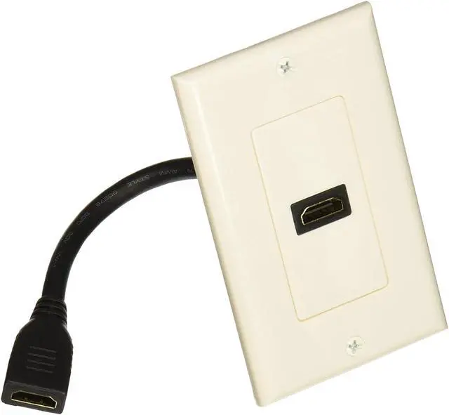 Main image of Datacomm Electronics 20-4503-WH Wall Plate HDMI Connect