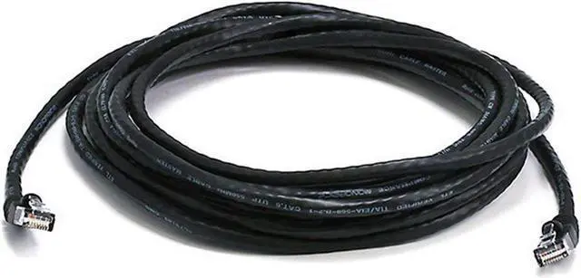 Alt view image 2 of 4 - iMBAPrice 15 Feet Cat6 Cable - Premium Grade RJ45 Ethernet Snagless Patch Cord (Pack of 5) Black