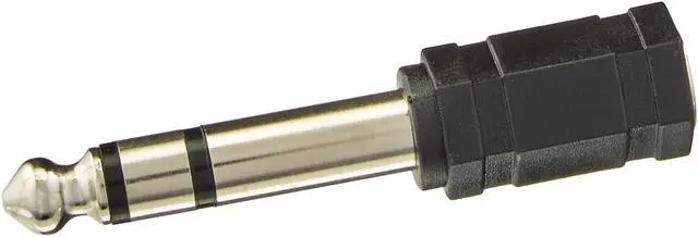 Main image of Parts Express 3.5mm Stereo Jack To 1/4" Stereo Plug Adapter
