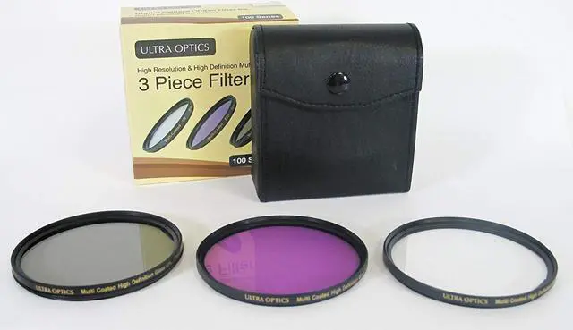 Alt view image 2 of 2 - Precision Ultra Optics 3 Piece Filter Kit (Multi Coated) 100 Series High Resolution High Definition