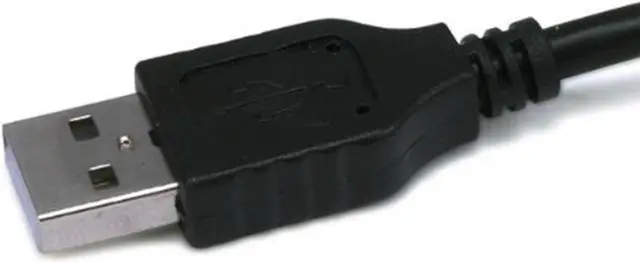 Alt view image 2 of 3 - SANOXY USB to Dual PS/2 Adapter, for Mouse and Keyboard (Black)