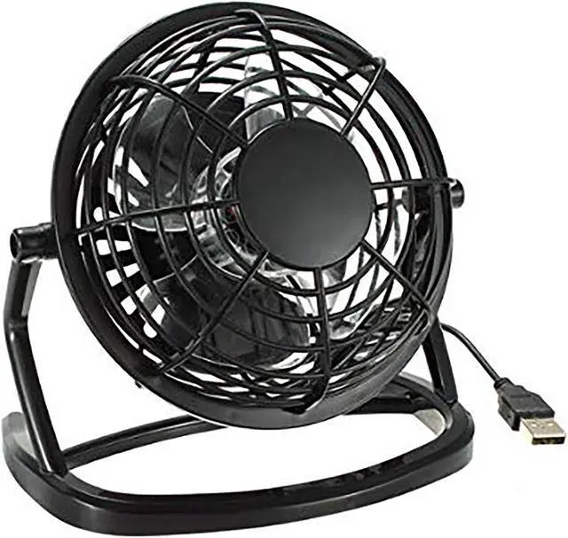 Main image of iMBAPrice Quiet USB Mini Desktop Fan with ON/OFF Switch - Black
